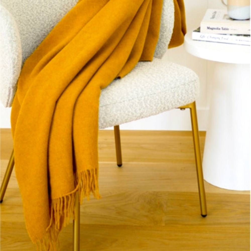 ETRO  throw blanket 50% Cashmere 50% Silk 58 by 84 inches made in Italy